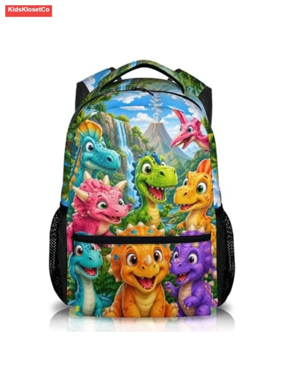 Dinosaur Backpack for Kids Toddlers School Travel Picnic Fun Schoolbag